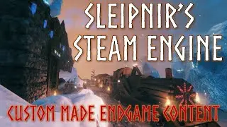 Sleipnir's Steam Engine (Dungeon / Raid Type End Game Content on Comfy Valheim)