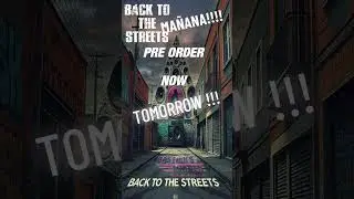 Back to the streets !!! Tomorrow on al digital platforms and music video on YouTube #beats
