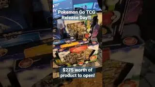 Brand NEW Pokemon Go TCG Release Day! #shorts
