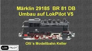 Märklin 29185 BR 81 Digitalumbau mit LokPilot V5