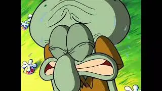 Squidward's Closing His Eyes After The Sun Doesn't Want to Explode In Sunset For 10 Hours