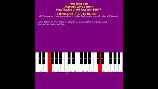 Learn Music Daily 3 Chords to praise God - FMajor FDiminished7 FSuspended2