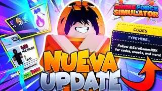 TODO SOBRE LA NUEVA UPDATE + 17 CODES | Anime Force Simulator ROBLOX GAME