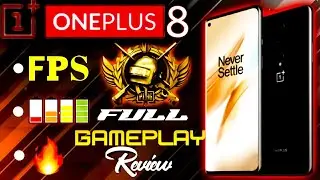 Pubg mobile : OnePlus 8 full detailed gaming review, battery drain, heating - Xr Gaming