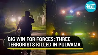 J&K Security Forces avenge the killing of cop Riyaz Ahmad, 3 Lashkar terrorists killed in encounter
