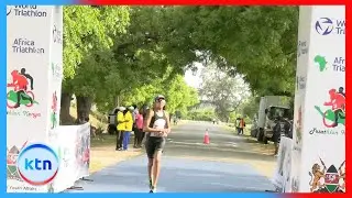 Youth athletes turn up for the African Triathlon Development Cup in Kilifi