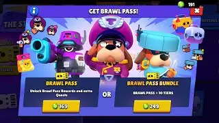 Brawl Stars New Season 5 Brawl Pass | The Starr Force New brawl,Pins and more!
