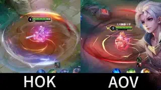 HOK x AOV Cooperative Hero Allin Comparison Video｜V&iacute;deo de Compara&ccedil;&atilde;o do Her&oacute;i Cooperativo HOK x AOV