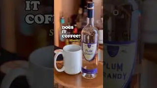 Does it Coffee? Slivovitz Plum Brandy! #bartender #slivovitz #plumbrandy #coffee #mixology