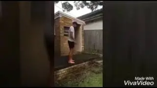 #VideoDivertenti,Parkour finito male