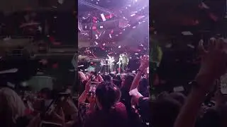 NKOTB confetti drop August 2022 Honolulu Hawaii
