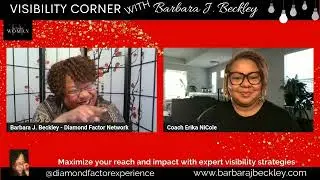 Visibility Corner : Interview with Erika Brown