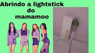 Abrindo a lightstick do mamamoo!
