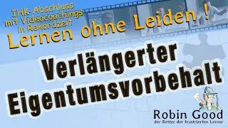 Verlängerter Eigentumsvorbehalt