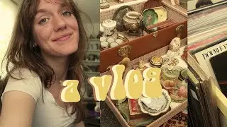 VLOG || a day in my life! || vintage market & pizza