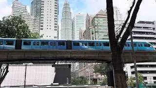 RapidKL trains KL monorail scomi sutra set 936/933