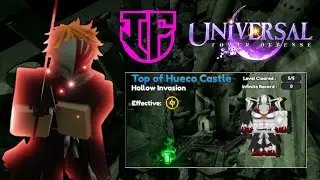 HOW TO *AFK* MACRO HUECO CASTLE BOSS RUSH IN UNIVERSAL TOWER DEFENSE! | Roblox
