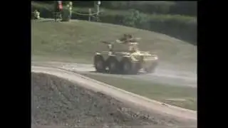 Saladin armoured car Exclusive footage at Tankfest 2010
