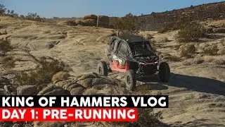 KING OF HAMMERS VLOG - DAY 1 - PRERUNNING DESERT SECTION | CASEY CURRIE