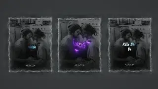 Clean edit text effect tutorial on Alight motion | move and transfrom + fractal wrap | Lyric edit