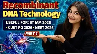 Recombinant DNA Technology (rDNA): Complete ConceptFor CUET PG & NEET 2026