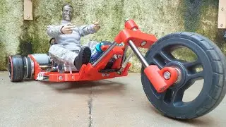 HOMEMADE RC DRIFT TRIKE POWERED BY DUAL 775 MOTOR | RC 3 WHEELER | RC DRIFTER