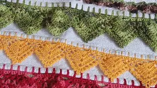 Produção de barradinhos de crochê 