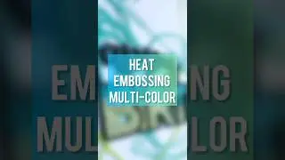 Multicolour heat embossing! 🤩 #WOWEmbossing #BirthdayCard