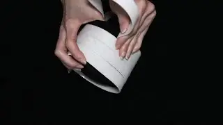 Velcro Sounds ASMR ~ White Hook Strap on Wide Loop