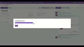 Attendance Modification Request Odoo V18