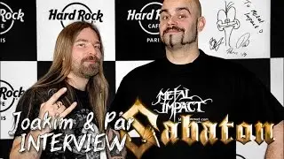 SABATON interview ► Joakim Brod&eacute;n & P&auml;r Sundstr&ouml;m