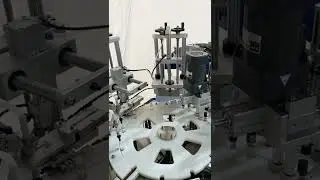 Rotary Automatic Roll on Bottle Filling Capping Machine