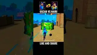 NEW CHARACTER OSCAR VS NAIRI || #shorts #ffmax #ff #ob48 #new #character #oscar #vs #nairi #part1