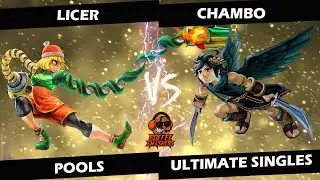 Licer (Min min) Vs Chambo (Dark Pit) -SSB