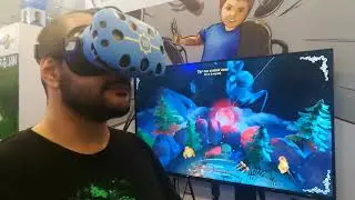 Top Down One-Button Bullet-Hell VR POC