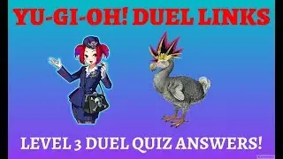 DUEL LINKS | Level 3 Duel Quiz Answers!