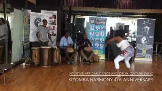 Kizomba Harmony 4 Yr Anniversary Intuitive African Dance and Drum Culture Demo