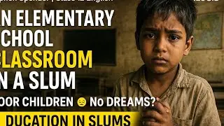 II An Elementary School Classroom ina  Slum II Poem II Class 12Th II With Hindi Explanation II #yt 