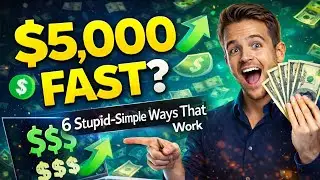 $5,000💸 How I Made FAST Online (6 REAL and Simple Ways That Work)