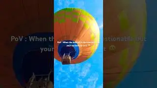 Hot air balloon ride at Shimla