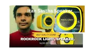 Mini speaker,kam rate speaker rock, light speaker, sound, quality,  sound check ,  sound, Best