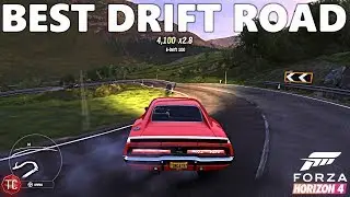 Forza Horizon 4: BEST DRIVING/DRIFT ROAD!! Location and Gameplay