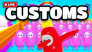 🔴 CUSTOM GAMES Fall Guys Live Stream!