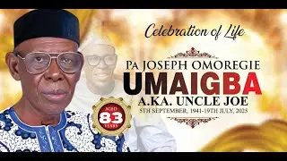 FINAL CEREMONY RITES OF LATE PA JOSEPH OMOREGIE UMAIGBA