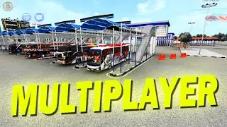 MULTIPLAYER GAMEPLAY WITH INDONESIAN PLAYERS || BUS SIMULATOR INDONESIA
