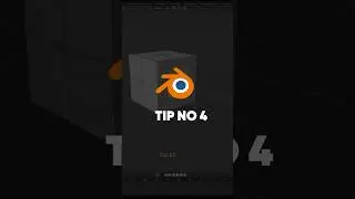 Blender Tip No 4 | How to make it Square faces into Circle in Blender 4.5   #3d #blender #blender3d