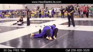 Dominic Gi Newbreed Fight 1 | Naples Kids Brazilian Jiu Jitsu