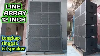 Line array double 12 inch