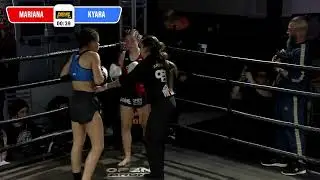Luta FINAL GP Super 8 feminino Semi-pró Open Aron 8 - Mariana Ramos x Kyara Stéfani