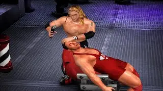 EDGE CUT KURT ANGLES HAIR?? - Brock Lesnar Season Mode EP 6 - Smackdown Shut Your Mouth!!!